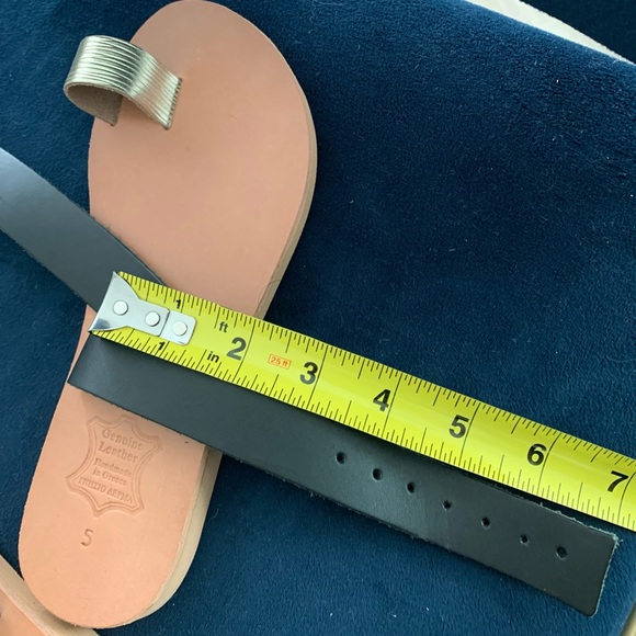 Genuine Leather Sandals (handmade in Greece) NWOT - Picture 8 of 8